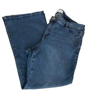 Lane Bryant Signature Fit Midrise Medium Wash Plus Size 26P